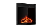 Slickblue 22.5 Inch Electric Fireplace Insert Freestanding and Recessed Heater