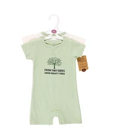 Touched by Nature Baby Boys Unisex Baby Organic Cotton Rompers