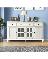 Hulala Home Oswaldo Traditional 58'' Wide Sideboard with 3 Drawer