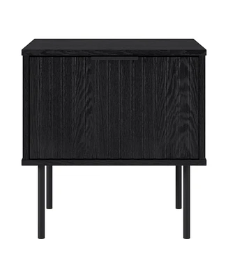 Amber & Emily Black Side Table