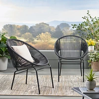 Modern Outdoor Woven Rattan Chair Set Style and Comfort for Your Patio