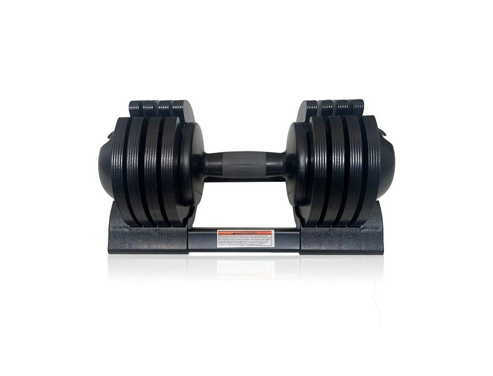 Streamdale Furniture 22LBS Adjustable Dumbbell Steel+Plastic