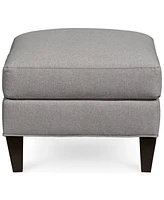 Closeout! Braylei Fabric Ottoman, Created for Macy's