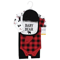 Hudson Baby Boys Unisex Cotton Layette Set