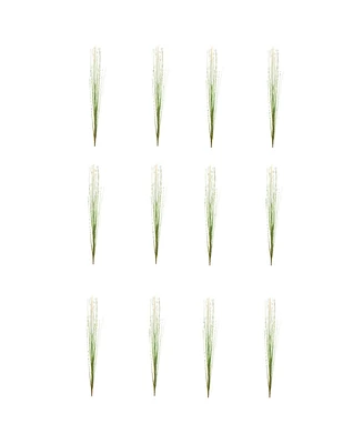 Slickblue Set of 12 Foxtail Bushes for Decorative Arrangements