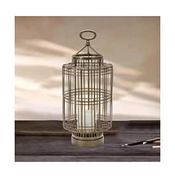 Slickblue Iron and Glass Candle Holder Infusing Spaces