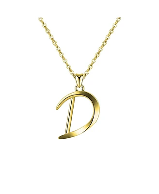 GiGiGirl Stylish 14K Gold Plated Initial Necklace.