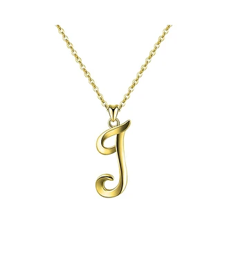 GiGiGirl Stylish 14K Gold Plated Initial Necklace.