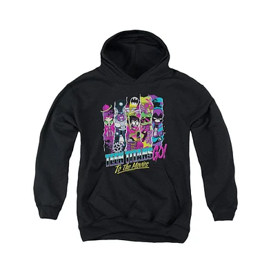 Teen Titans Go Boys To The Movies Youth Pull Over Hoodie / Hooded Sweatshirt