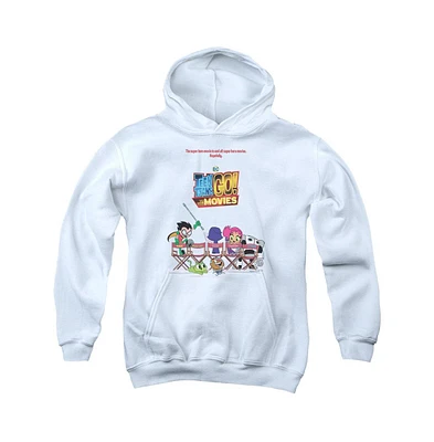 Teen Titans Go Boys To The Movies Youth Poster Pull Over Hoodie / Hooded Sweatshirt