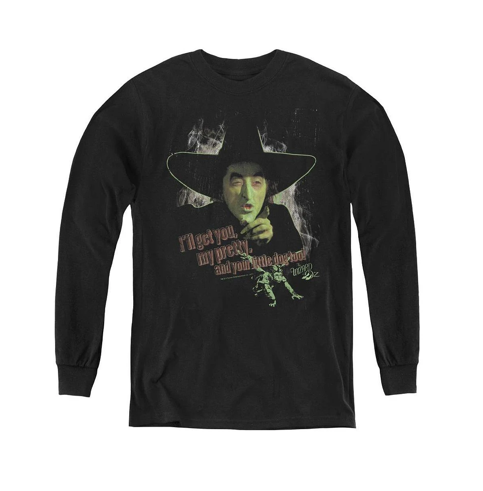 Wizard Of Oz Boys Youth And Your Dog Too Long Sleeve Sweatshirts