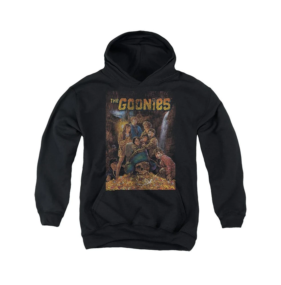 The Goonies Boys Youth Poster Pull Over Hoodie / Hooded Sweatshirt