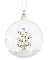 Swarovski Ball with Fireworks Stars Hanging Crystal Ornament