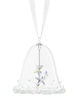 Swarovski Crystal Bell with Stars Hanging Ornament