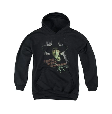 Wizard Of Oz Youth And Your Little Dog Too Pull Over Hoodie / Hooded Sweatshirt