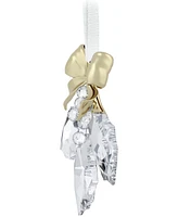 Swarovski Crystal Holly Bough Ornament