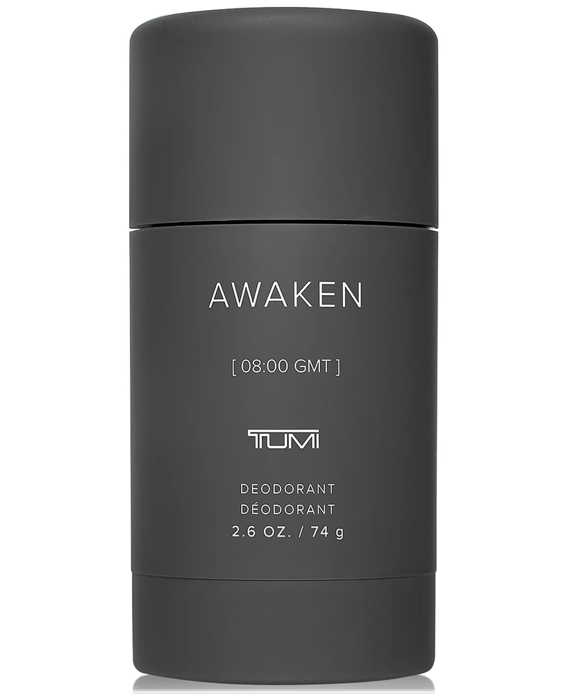 Tumi Men's Awaken [08:00 Gmt] Deodorant, 2.6 oz.