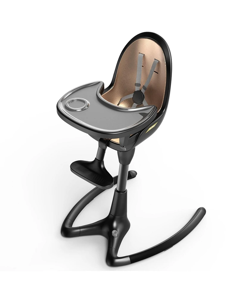 Hotmom Boys Modern High Chair: Adjustable Recline, 360 Rotation for Enhanced Durability, Stylish and Versatile Dining Chair