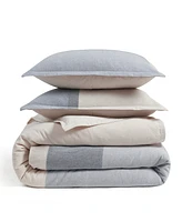 Dkny Pure Colorblock 3-Pc. Duvet Cover Set