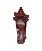 Marc Fisher Women's Allon Bow Slingback Pumps