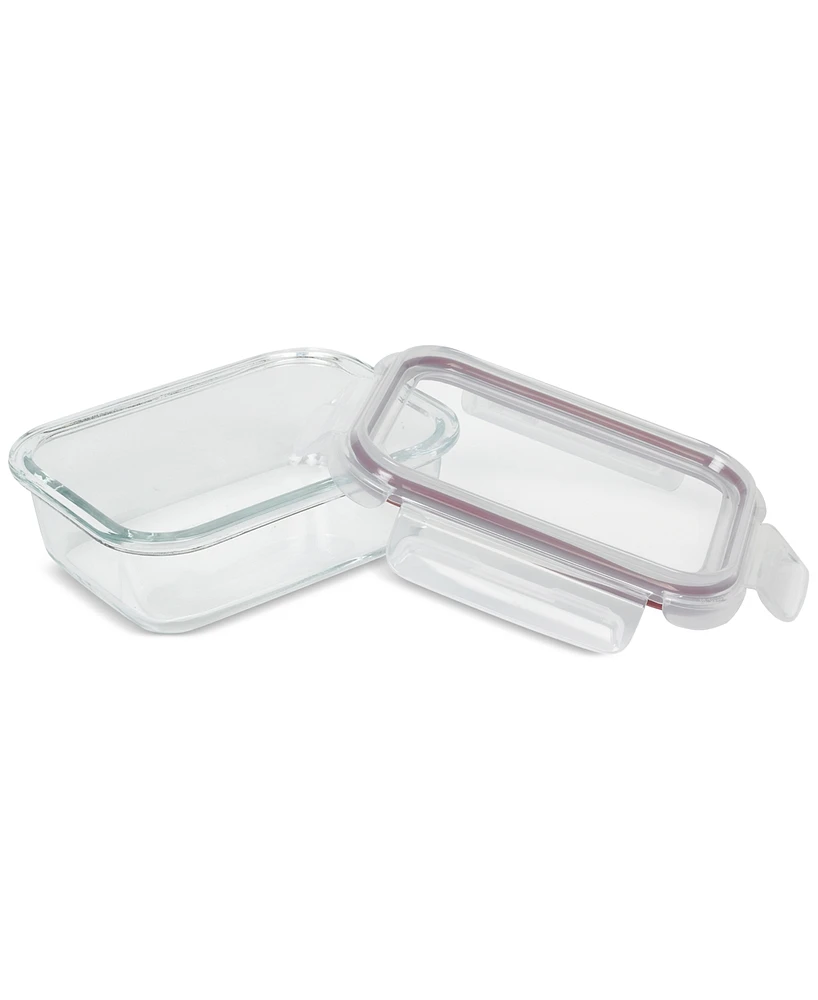 Sedona Kitchen 3-Pack Rectangular Glass Food Storage Container Set