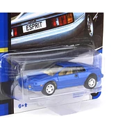 Johnny Lightning 1/64 1989 Lotus Espirit (Blue), Classic Gold 2021