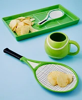 Godinger Tennis Racquet Chip & Dip Serving Tray