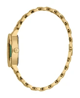 Roberto Cavalli Women's Quartz Gold-tone Stainless Steel Watch 30mm