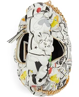 Aldo Looney Tunes Ruched Synthetic Mini Shoulder Bag