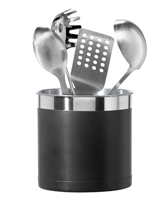 Oggi 7" Jumbo Stainless Steel Utensil Holder