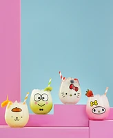 JoyJolt Hello Kitty and Friends Hello Sippy Stemless Drinking Glasses, Set of 4