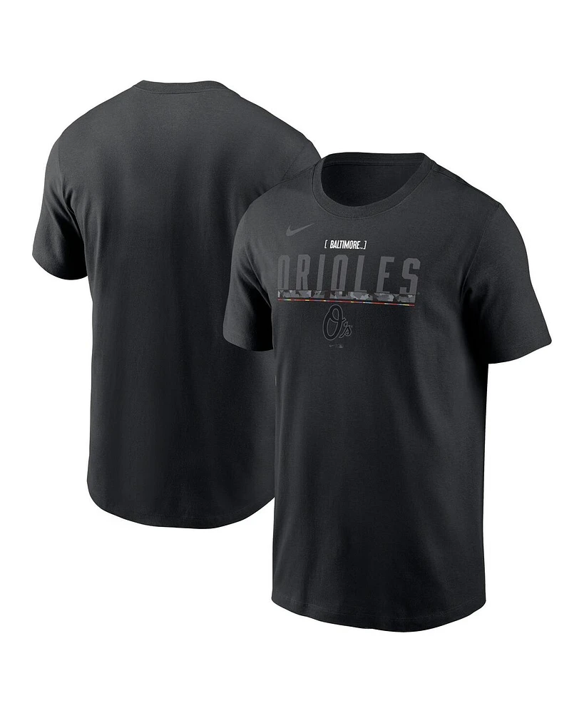 Nike Men's Black Baltimore Orioles City Connect T-Shirt