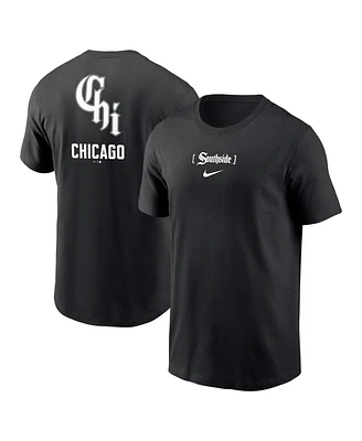 Nike Men's Black Chicago White Sox City Connect 2-Hit T-Shirt