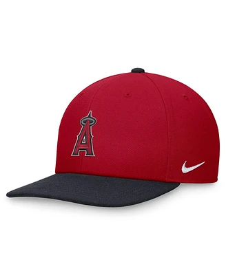 Nike Men's Red/Navy Los Angeles Angels Evergreen Two-Tone Snapback Hat