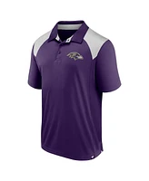 Fanatics Men's Purple Baltimore Ravens Primary Polo