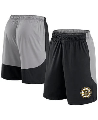 Fanatics Men's Black Boston Bruins Go Hard Shorts