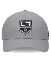 Fanatics Men's Gray Los Angeles Kings Extra Time Adjustable Hat