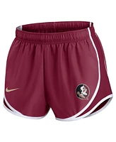 Nike Women's Garnet Florida State Seminoles Primetime Tempo Performance Shorts