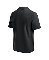 Fanatics Men's Black Las Vegas Raiders Front Office Button-Up T-Shirt