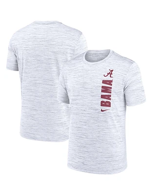 Nike Men's White Alabama Crimson Tide 2024 Sideline Velocity Performance T-Shirt