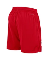 Nike Men's Red Kansas City Chiefs 2024 Sideline Performance Mesh Shorts