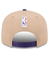 New Era Men's Tan/Purple Phoenix Suns 2024 Nba Draft 9FIFTY Snapback Hat