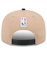 New Era Men's Tan/Black Utah Jazz 2024 Nba Draft 9FIFTY Snapback Hat