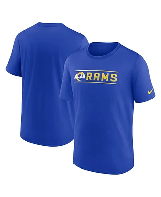 Nike Men's Royal Los Angeles Rams Exceed Performance T-Shirt