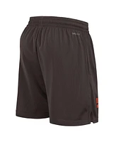 Nike Men's Brown Cleveland Browns 2024 Sideline Performance Mesh Shorts