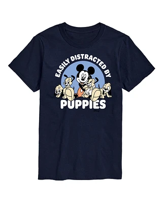 Hybrid Apparel Disney Puppies Mens Short Sleeve Tee