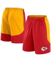 Fanatics Men's Red/Gold Kansas City Chiefs Go Hard Shorts