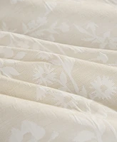 Lucky Brand Ava Floral Jacquard 3-Pc. Duvet Cover Set