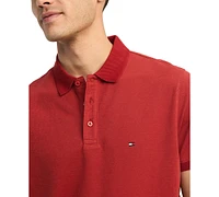 Tommy Hilfiger Men's Regular-Fit Two-Tone Polo Shirt