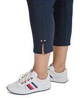 Tommy Hilfiger Plus Size Side-Slit High-Rise Leggings